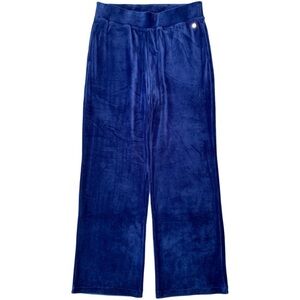 Tommy Bahama Velour Relaxed Pants Pull On Blue Deep Space Size S